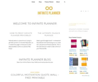 Infiniteplanner.com(Infinite Planner) Screenshot