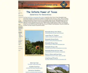 Infinitepower.org(Renewable Energy) Screenshot