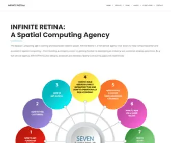 Infiniteretina.com(INFINITE RETINA) Screenshot
