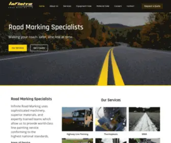 Infiniteroadmarking.com(Road Marking specialists) Screenshot