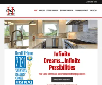 Infinitesarasota.com(Infinite Home Improvements) Screenshot