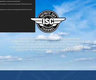 Infiniteskychannel.com(The global lifestyle hub dedicated to the celebration of the independent spirit of flight) Screenshot