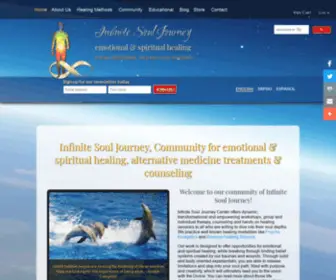 Infinitesouljourney.com(Emotional & Spiritual Healing Chakra Workshops Energy Work) Screenshot