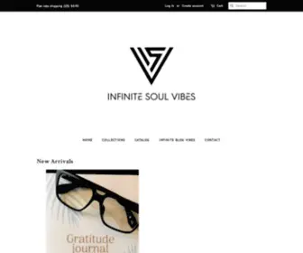 Infinitesoulvibes.com(Infinite Soul Vibes) Screenshot