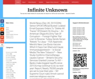 Infiniteunknown.net(Infinite Unknown) Screenshot