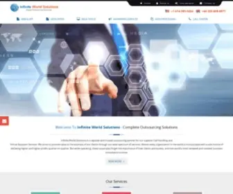 InfiniteWorldsolutions.com(Data Processing company) Screenshot