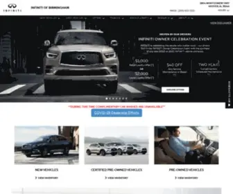 Infinitibhm.com(INFINITI of Birmingham) Screenshot