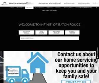Infinitibr.com(INFINITI of Baton Rouge) Screenshot