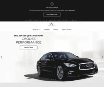 Infiniticars.com.au(Luxury, High Performance Cars) Screenshot