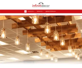 Infinitidecor.com(Infiniti decor) Screenshot