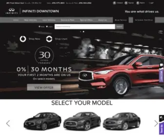 Infinitidowntown.ca(INFINITI Downtown) Screenshot