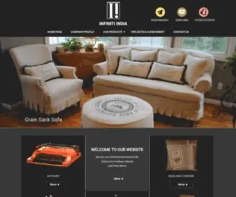 Infinitiindustrialfurniture.com(INFINITI INDIA) Screenshot