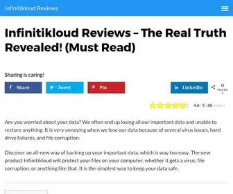 Infinitikloudreviews.com((Must Read)) Screenshot