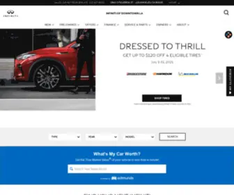 Infinitiofla.com(INFINITI of Downtown LA) Screenshot