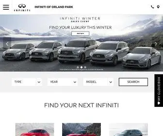 Infinitioforlandpark.com(INFINITI of Orland Park) Screenshot