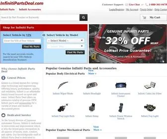 Infinitipartsdeal.com(Infiniti Parts Deal) Screenshot