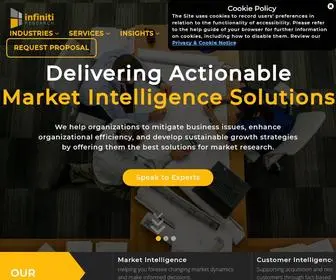 Infinitiresearch.com(Market Intelligence Solutions & Market Research Services) Screenshot