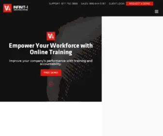 Infinitiworkforce.com(Safety Management System) Screenshot