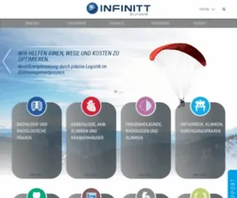 Infinitteurope.com(INFINITT Healthcare) Screenshot