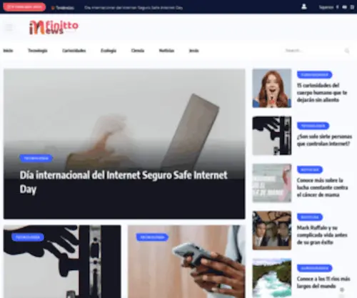 Infinittonews.com(Solo Noticias Positivas) Screenshot