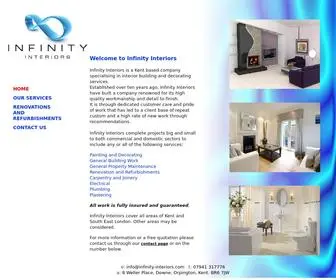 Infinity-Interiors.com(Infinity Interiors Bromley) Screenshot