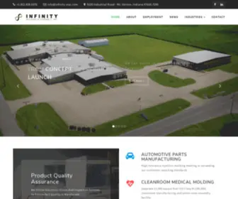 Infinity-Mai.com(Infinity Molding & Assembly) Screenshot