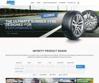 Infinity-Tyres.com(Infinity Tires by Aldobowi) Screenshot