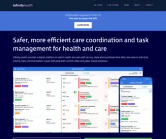 Infinity.health(Give your staff the tools to manage their workload safely and efficiently. Infinity) Screenshot