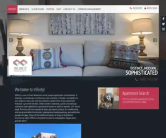 Infinityapartmentsmadison.com(Forward Management Inc) Screenshot