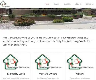 Infinityassistedlivingllc.com(Infinity Assisted Living) Screenshot