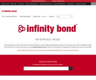 Infinitybond.com(Infinity Bond Adhesives) Screenshot