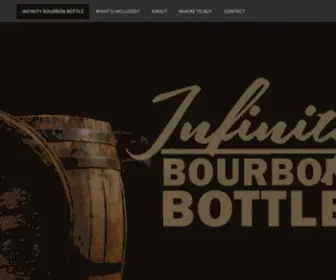 Infinitybourbonbottle.com(Create your personal blend) Screenshot