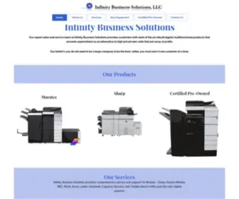 Infinitybusinessinc.com(Infinity Business Solutions) Screenshot