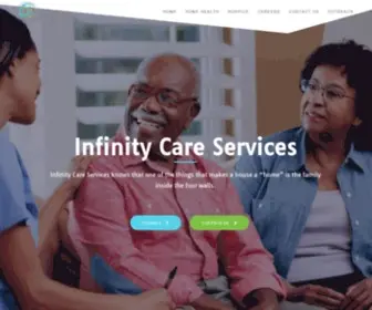 Infinitycares.com(Family Centered Care From a Family) Screenshot