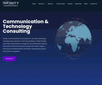 Infinitycomm.com(Infinity Communications & Consulting) Screenshot