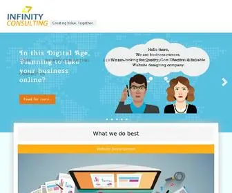 Infinityconsulting.co.in(Infinity Consulting) Screenshot