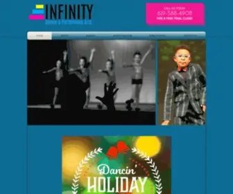 Infinitydancearts.com(Infinity-dance-arts) Screenshot