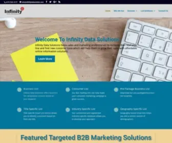 Infinitydatasolution.com(Infinity Data Solutions) Screenshot