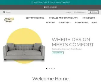 Infinitydesignliving.com(Home Furnishings ❤️️Home Décor❤️️Upholstery Fabric ❤️️Storage) Screenshot