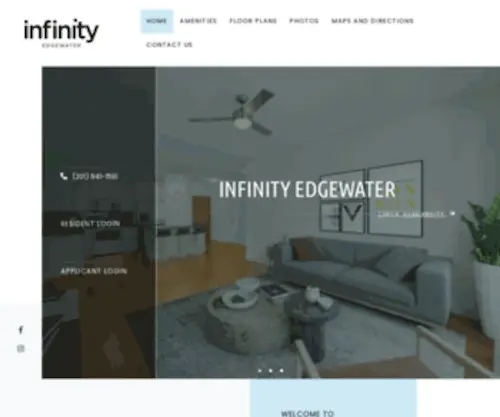 Infinityedgewater.com(Infinityedgewater) Screenshot