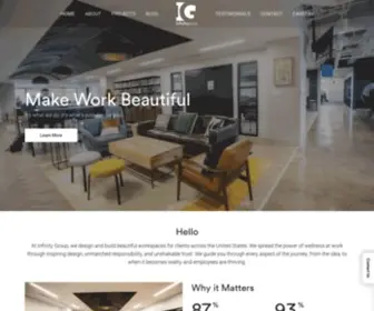 Infinitygroupus.com(Infinity Group) Screenshot