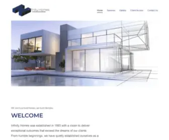 Infinityhomes.com.au(Infinity Homes) Screenshot