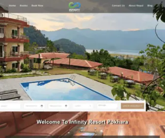 Infinityhotelpokhara.com(Infinity Resort) Screenshot