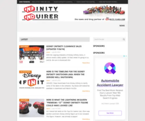 Infinityinquirer.com(Infinityinquirer) Screenshot