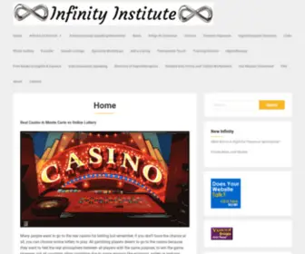 Infinityinst.com(Infinityinst) Screenshot