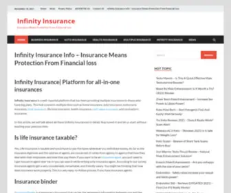 Infinityinsuranceinfo.com(Infinity Insurance Info) Screenshot