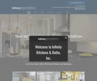 Infinitykitchensandbaths.com(Infinity Kitchens & Baths Inc) Screenshot