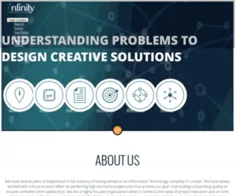 Infinitylimited.co.uk(Big Data Company Infinity consulting UK) Screenshot