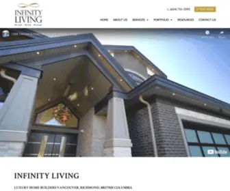 Infinityliving.ca(Vancouver Luxury Home Builders) Screenshot