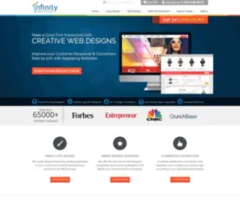 Infinitylogodesign.com(Infinity Logo Design) Screenshot